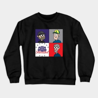 AWA Unleashed Crew Quad Box Crewneck Sweatshirt